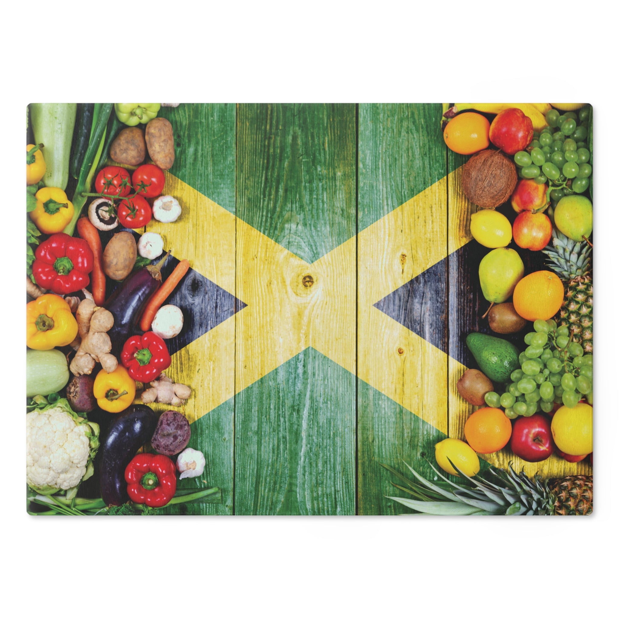 Jamaica Caribbean Flag Cutting Board
