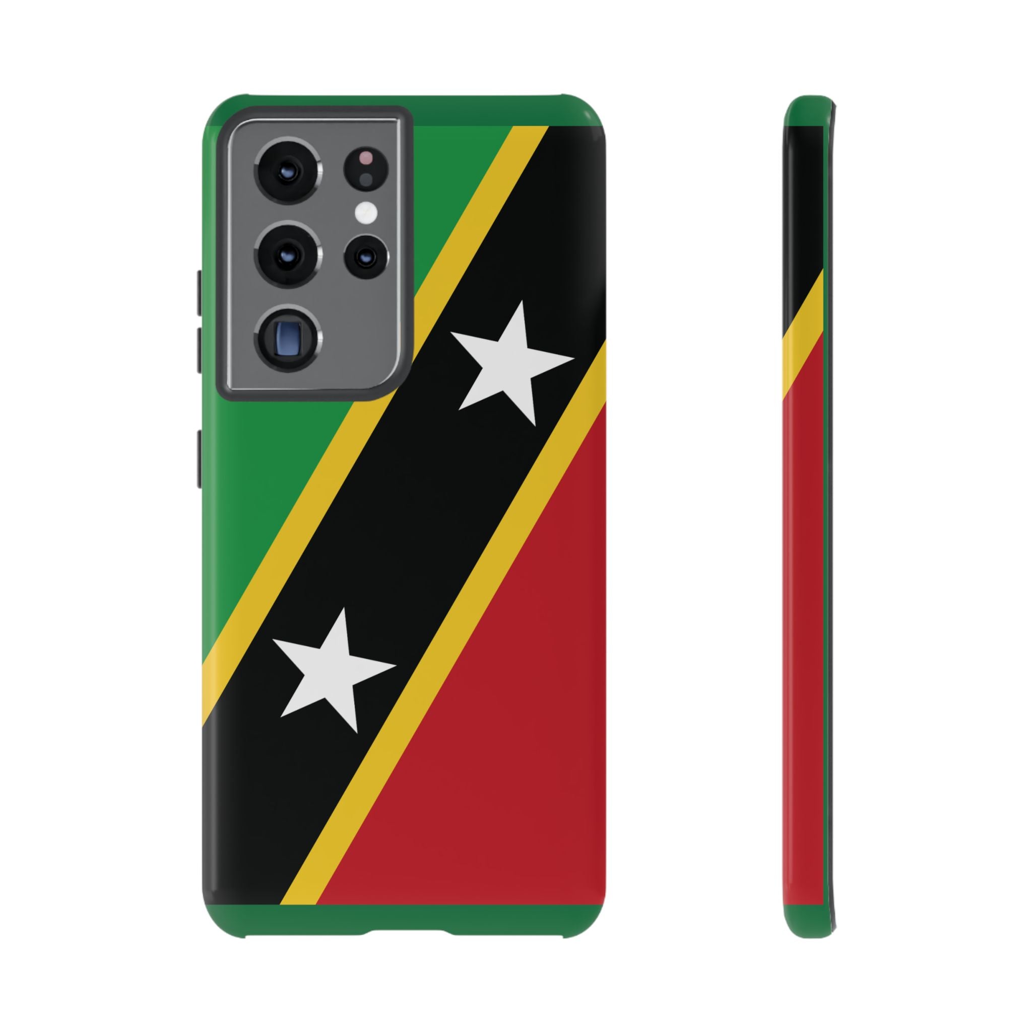 Saint Kitts and Nevis Flag Tough Phone Case