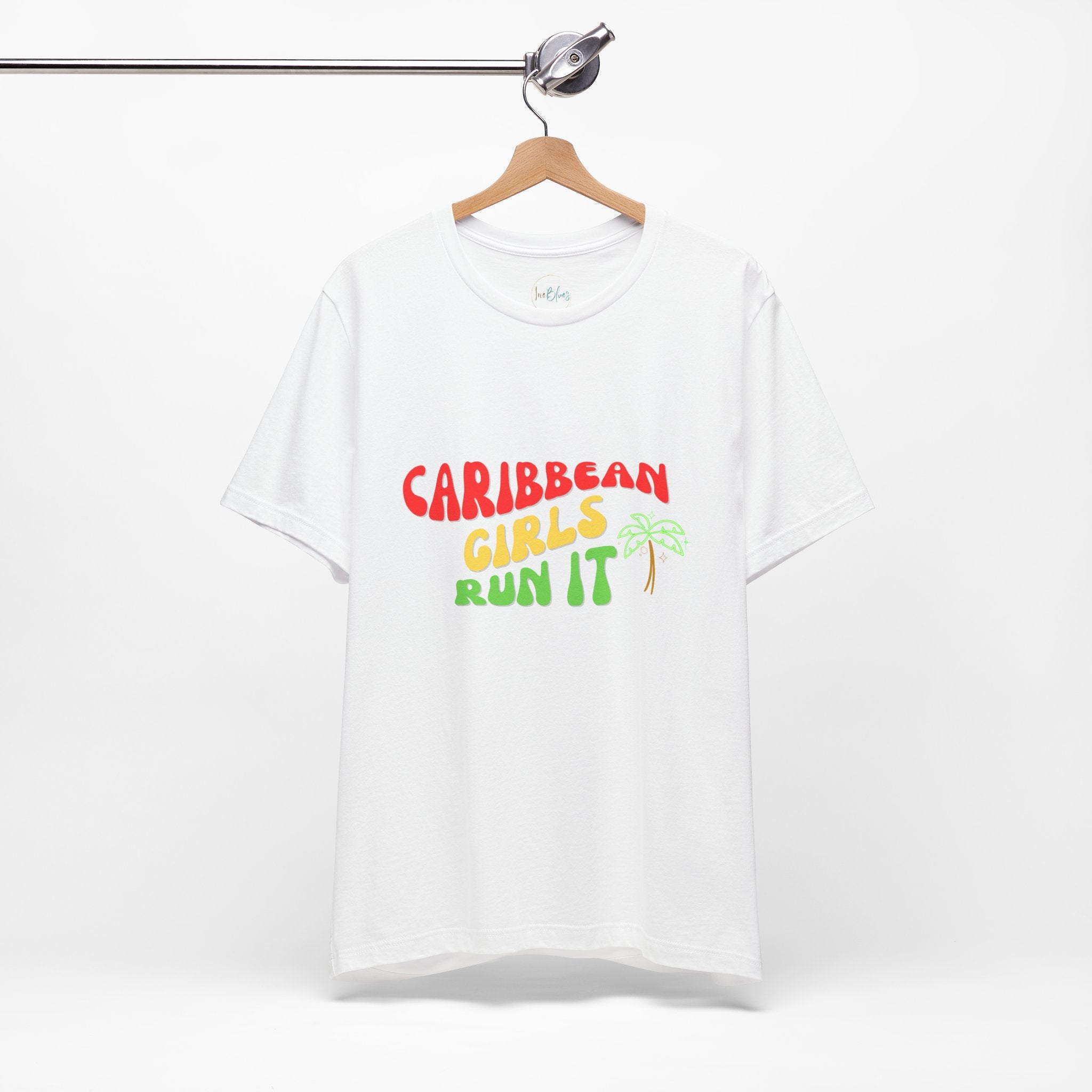 Caribbean Girls Run It Tee Reggae Retro Tee - Irie Blues Boutique