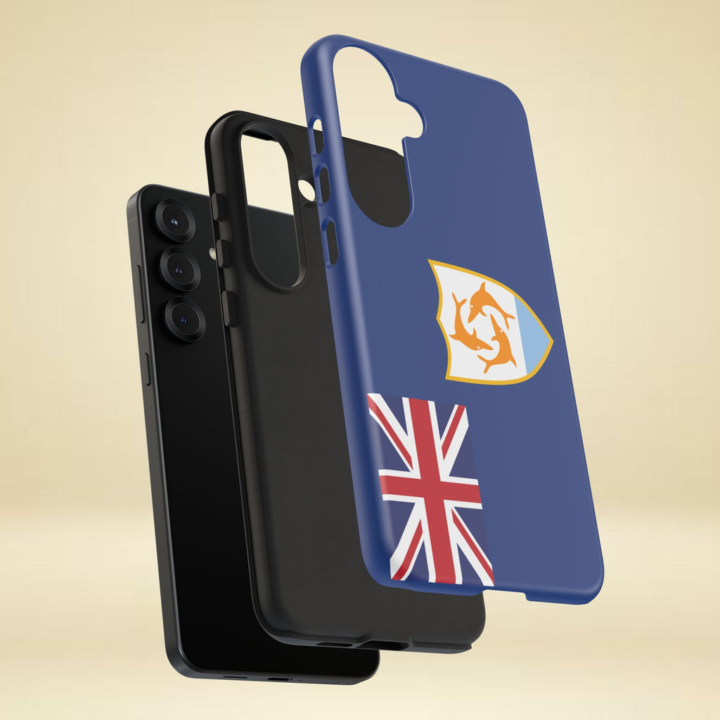 Anguilla Flag Tough Phone Case
