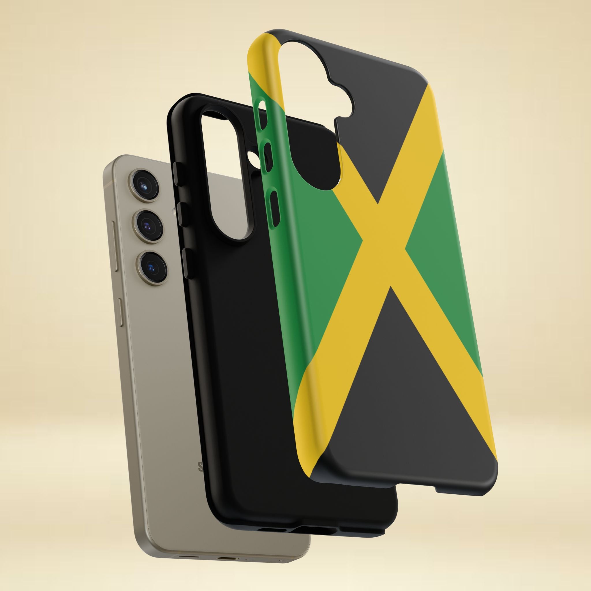 Jamaica Flag Tough Phone Case