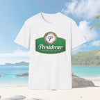 Dominican Republic Presidente Beer Logo Unisex T-Shirt - Irie Blues Boutique
