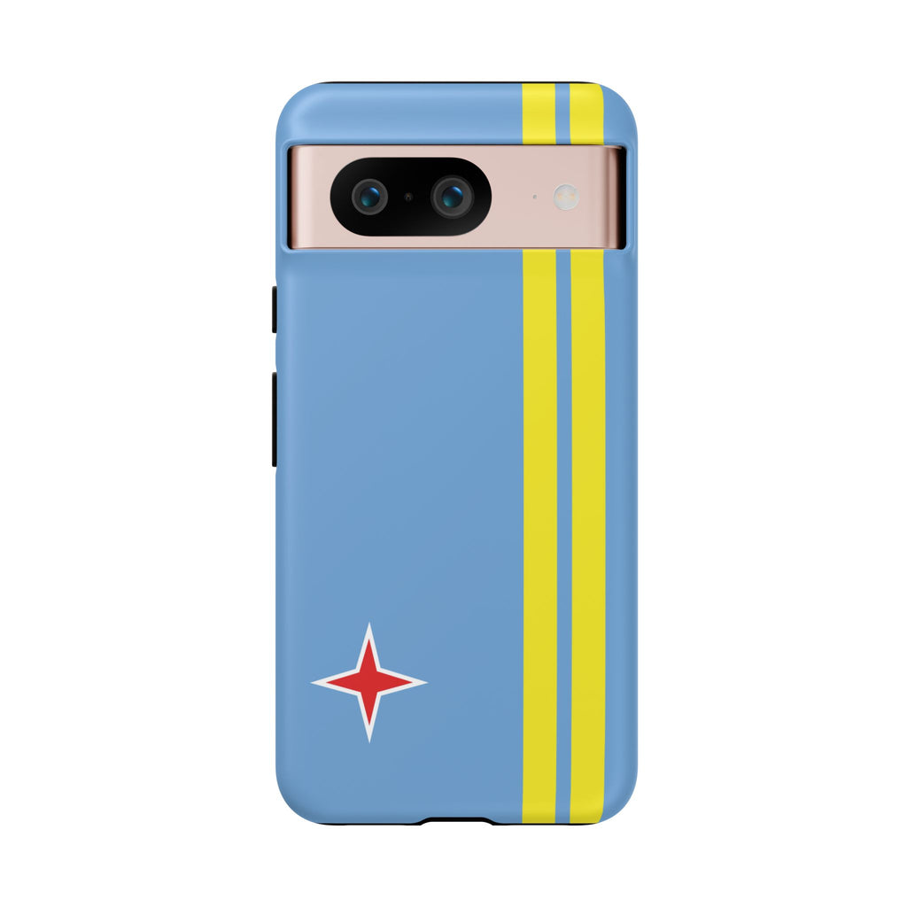 Aruba Flag Tough Phone Case - Irie Blues Boutique