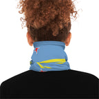 Aruba Flag Neck Gaiter Carnival Mask - Irie Blues Boutique