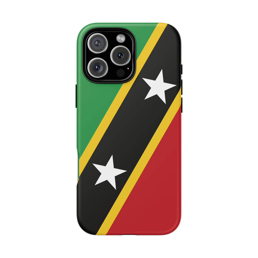 Saint Kitts and Nevis Flag Tough Phone Case - Irie Blues Boutique
