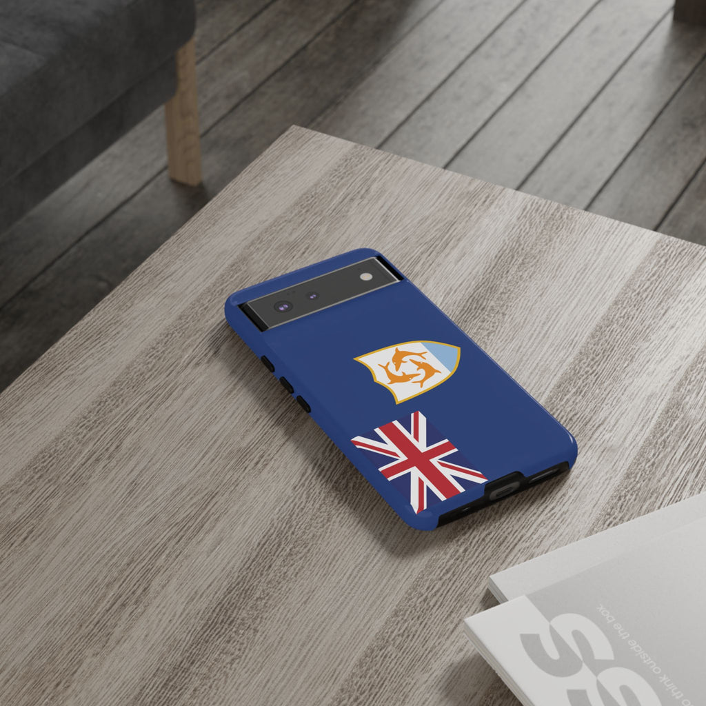 Anguilla Flag Tough Phone Case