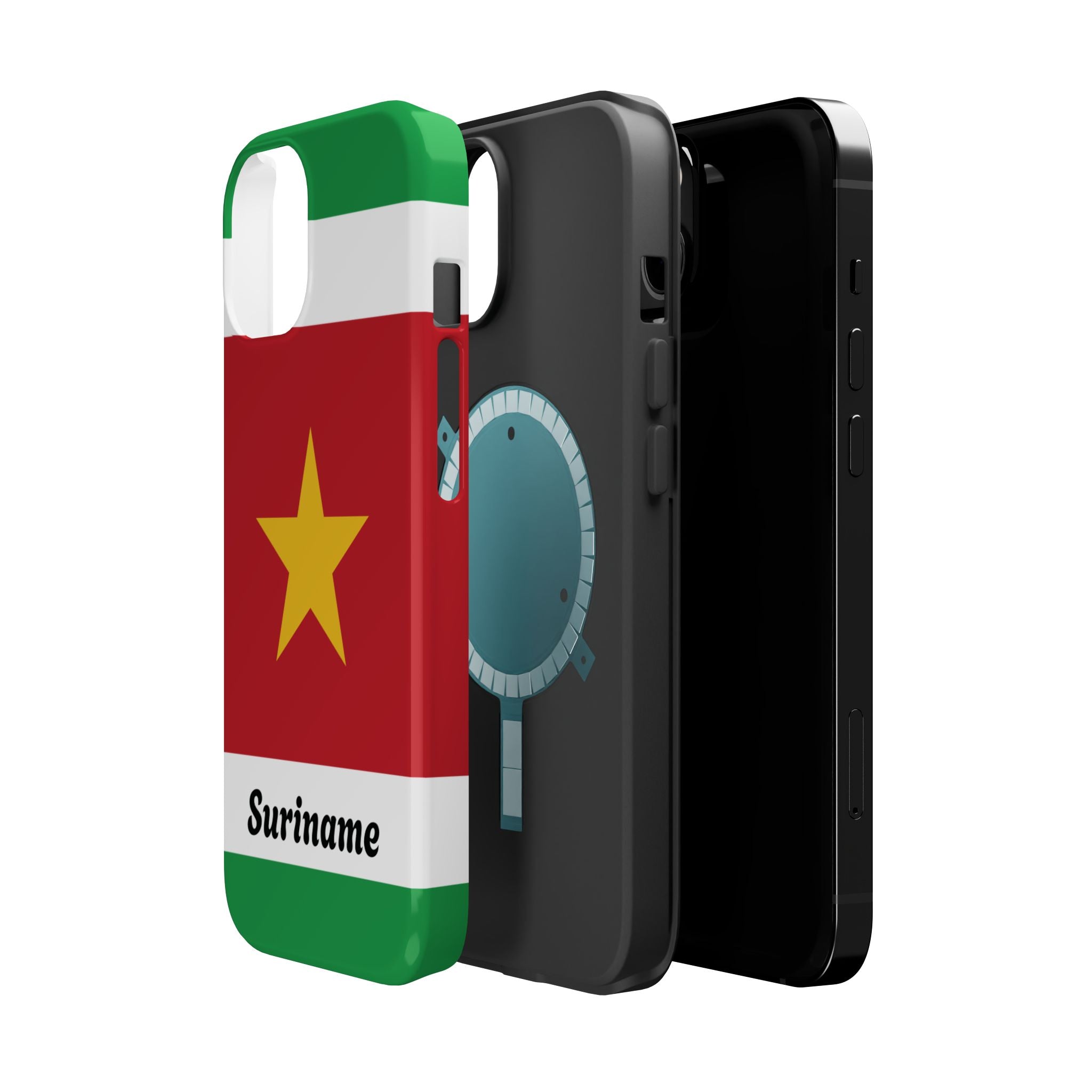 Suriname Flag Magnetic Case - Irie Blues Boutique