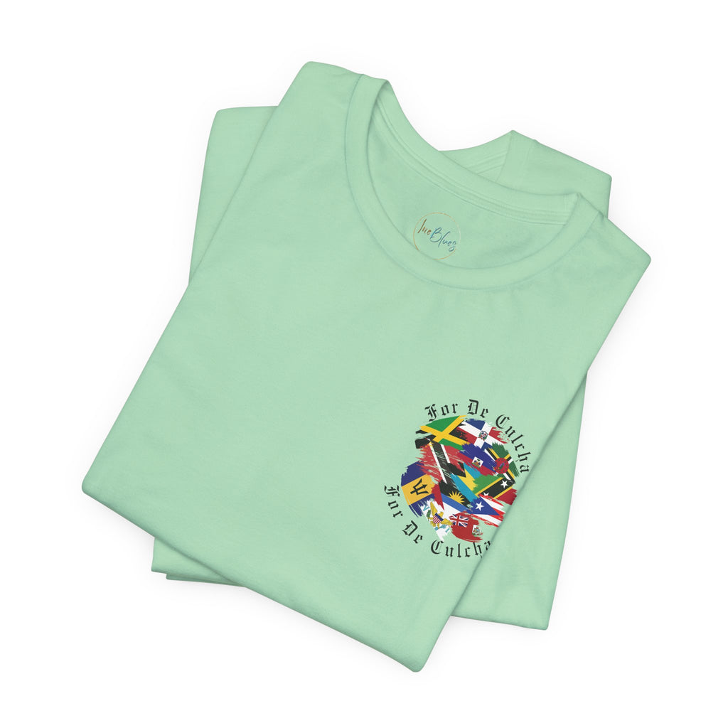For The Culture Caribbean Flags Unisex T-Shirt - Irie Blues Boutique