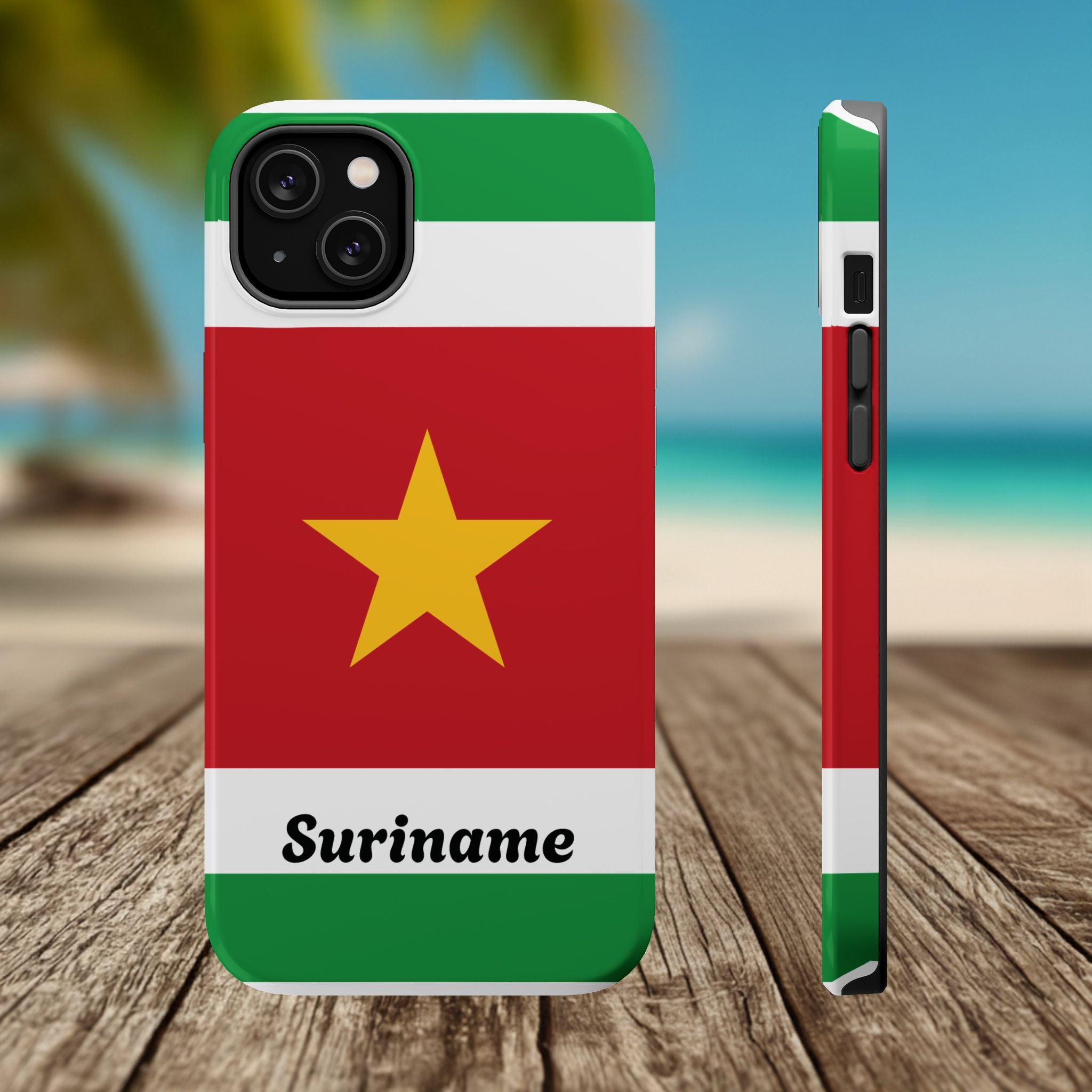 Suriname Flag Magnetic Case - Irie Blues Boutique