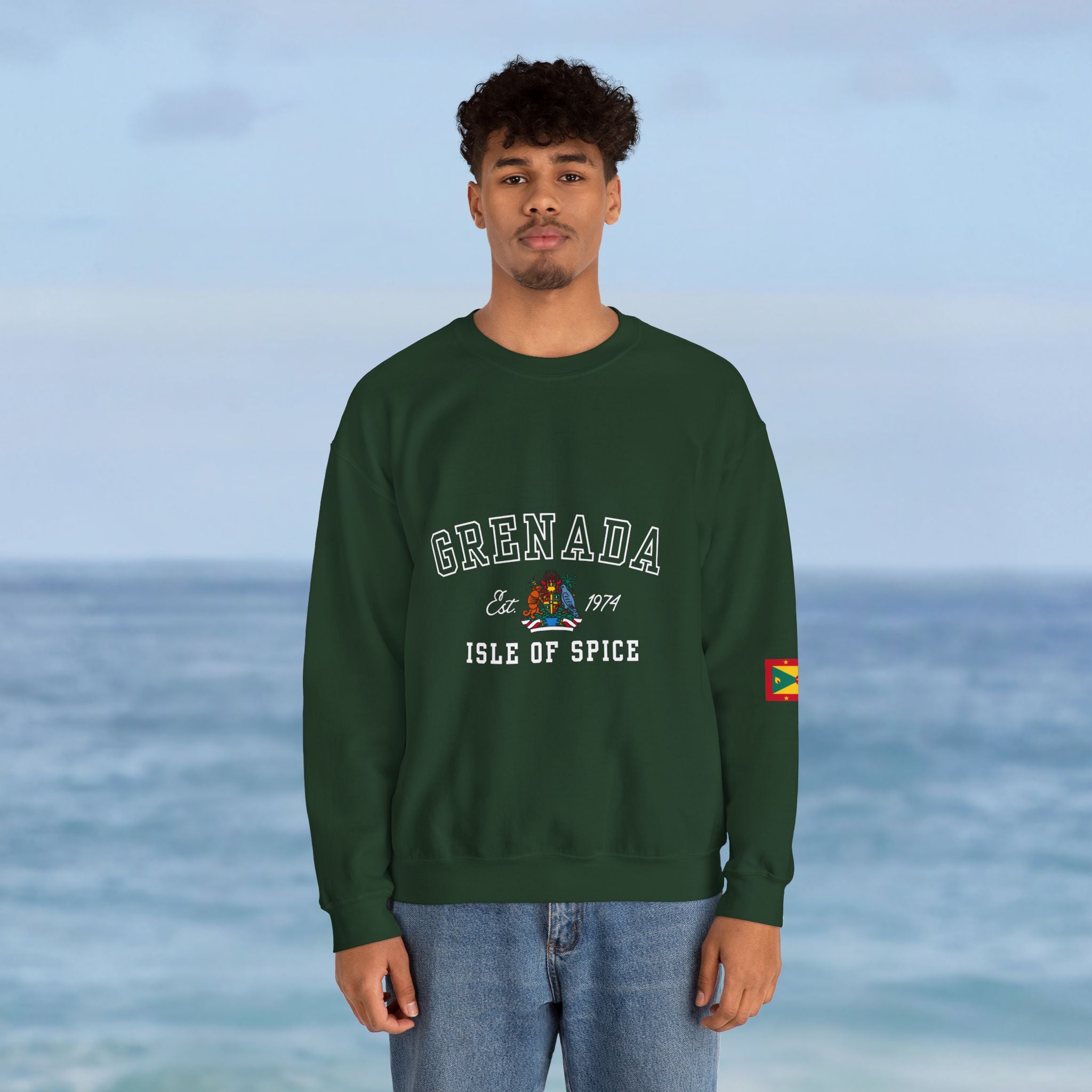 Grenada Isle of Spice Sweatshirt - Irie Blues Boutique