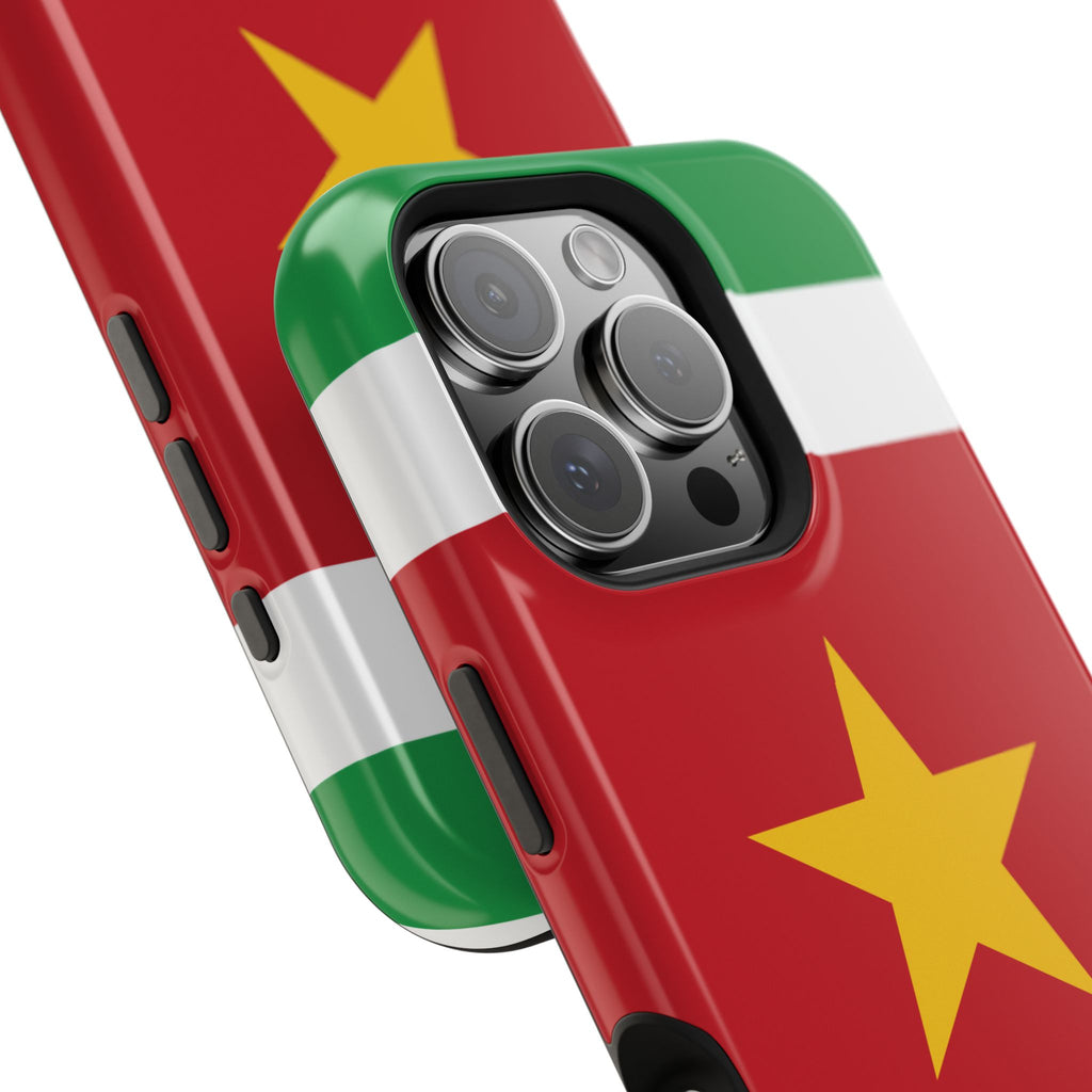 Suriname Flag Magnetic Case - Irie Blues Boutique