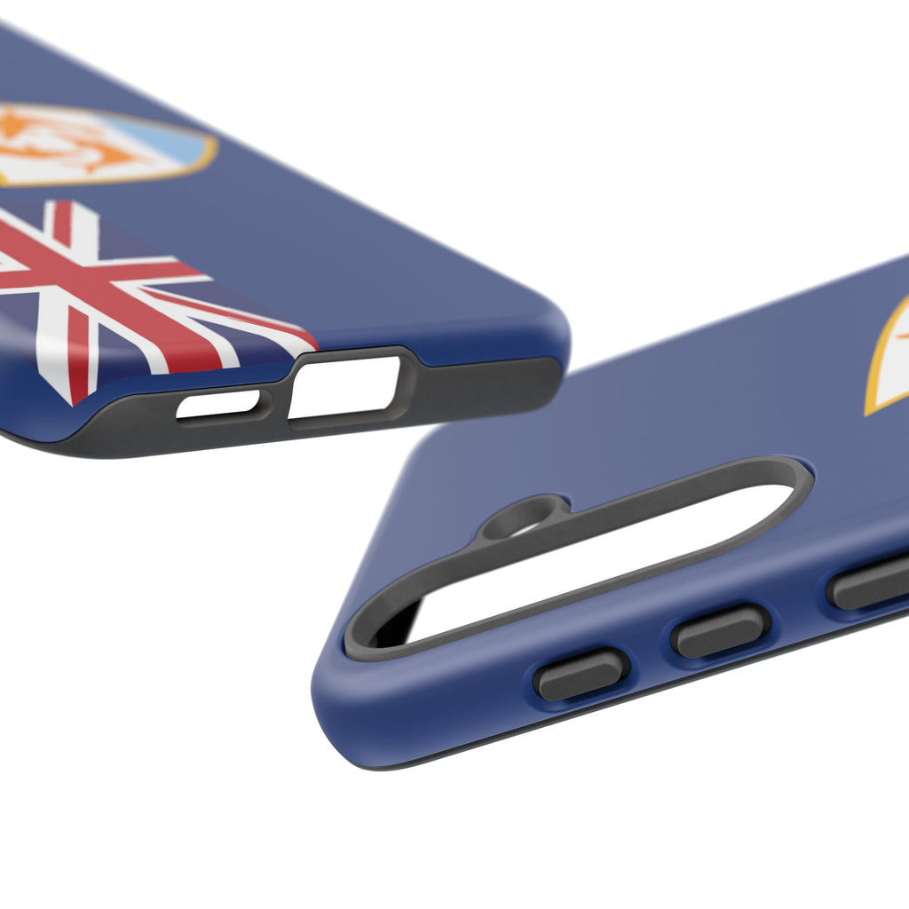 Anguilla Flag Tough Phone Case