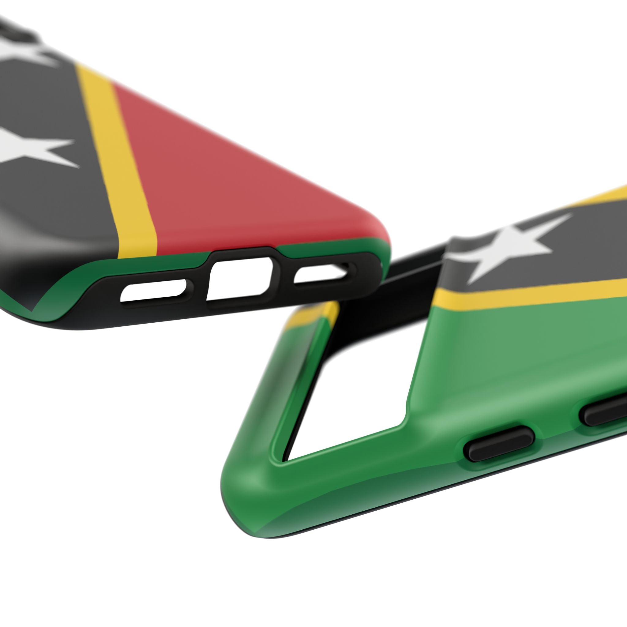 Saint Kitts and Nevis Flag Tough Phone Case -USVI Protective Phone Cover, Caribbean Flag Design, Flag Lover Gift, Island Phone Accessories, - Irie Blues Boutique