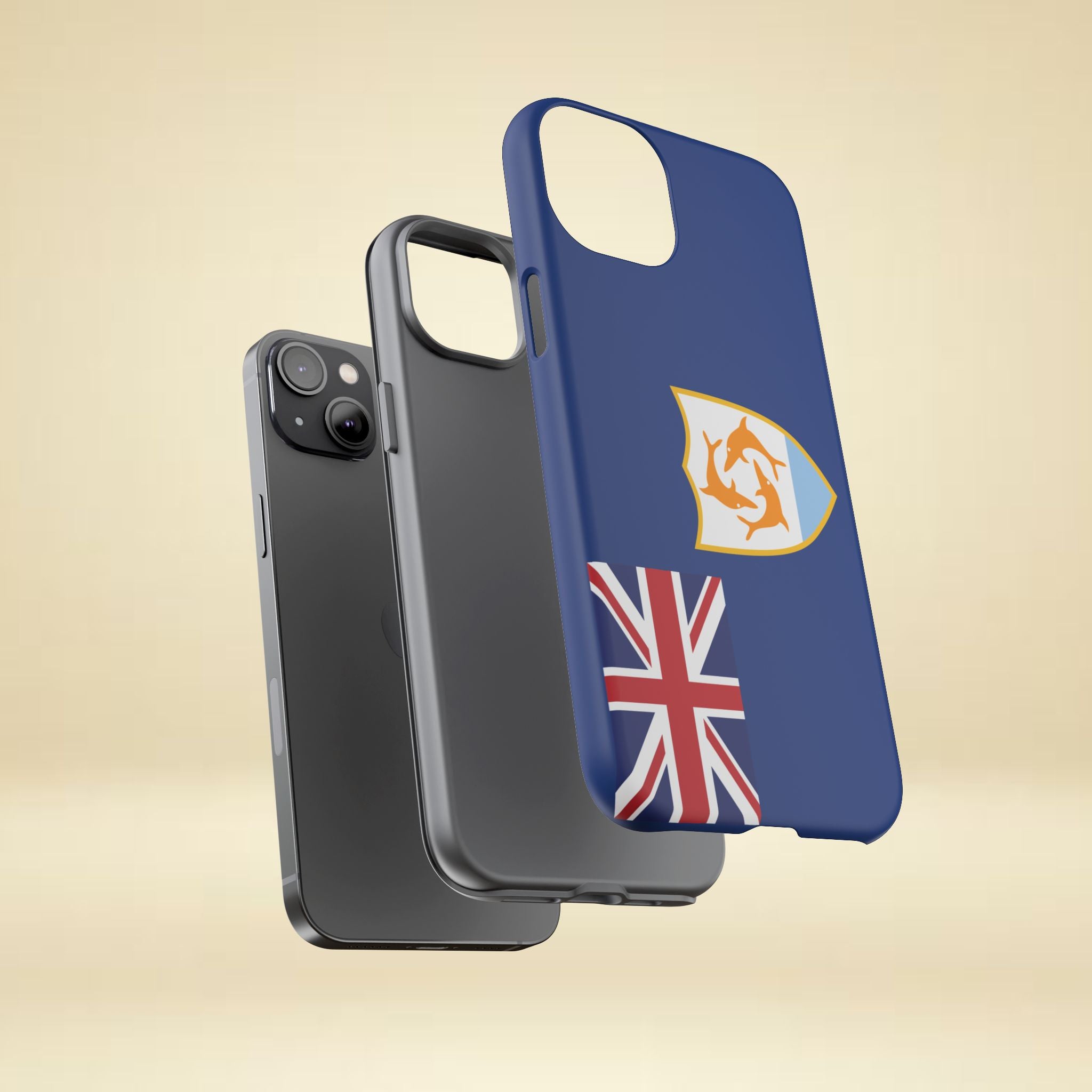 Anguilla Flag Tough Phone Case
