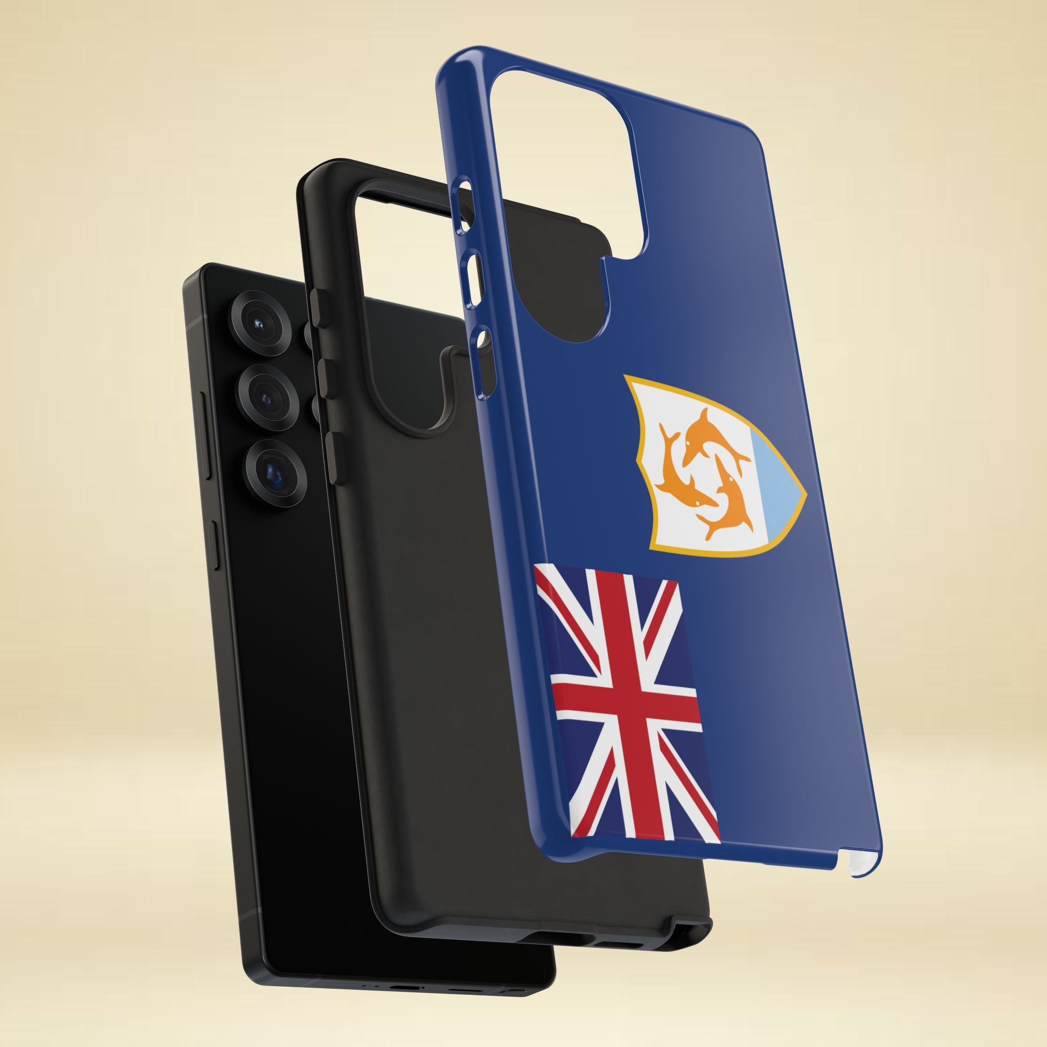 Anguilla Flag Tough Phone Case