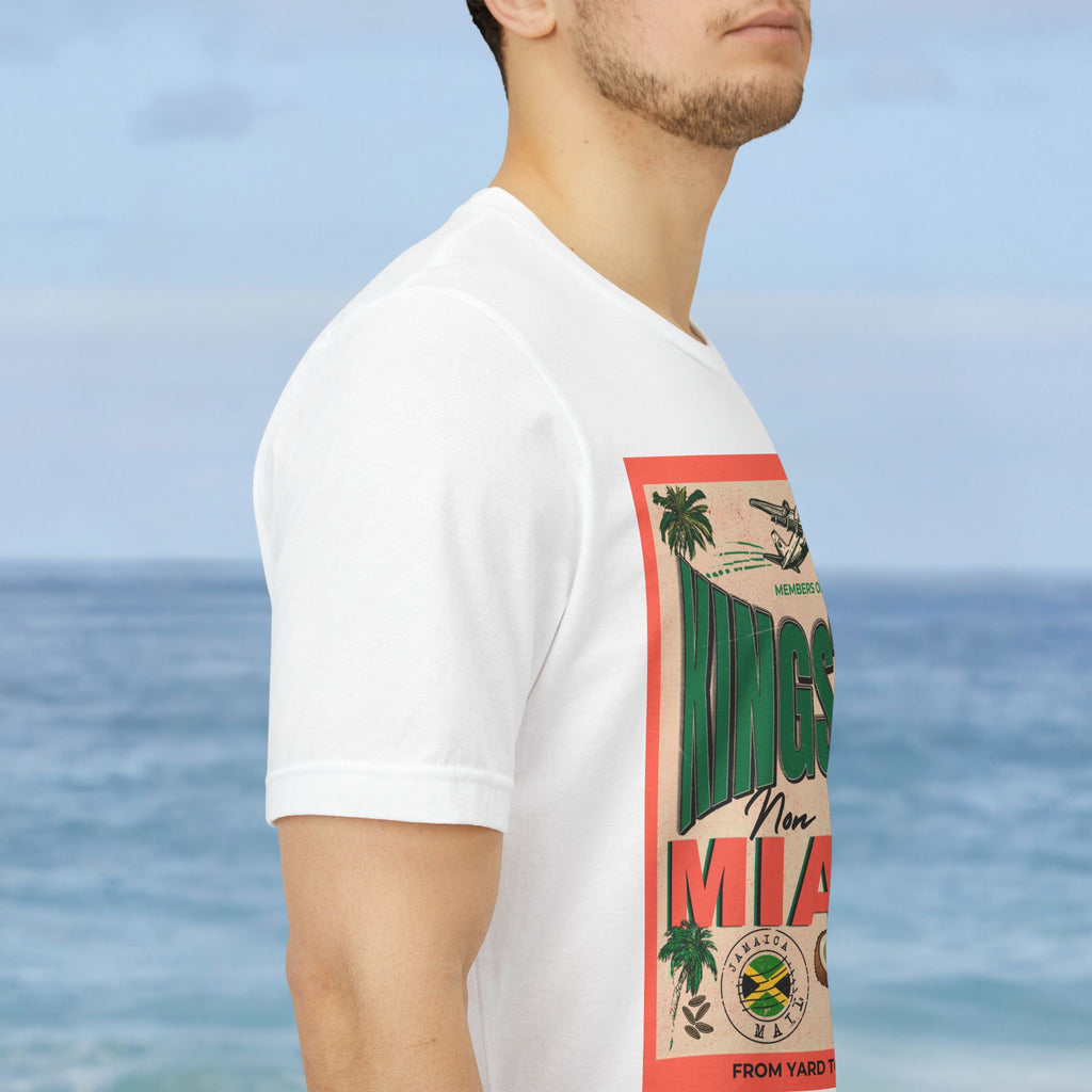 Kingston to Miami Vintage Travel T-Shirt - Irie Blues Boutique