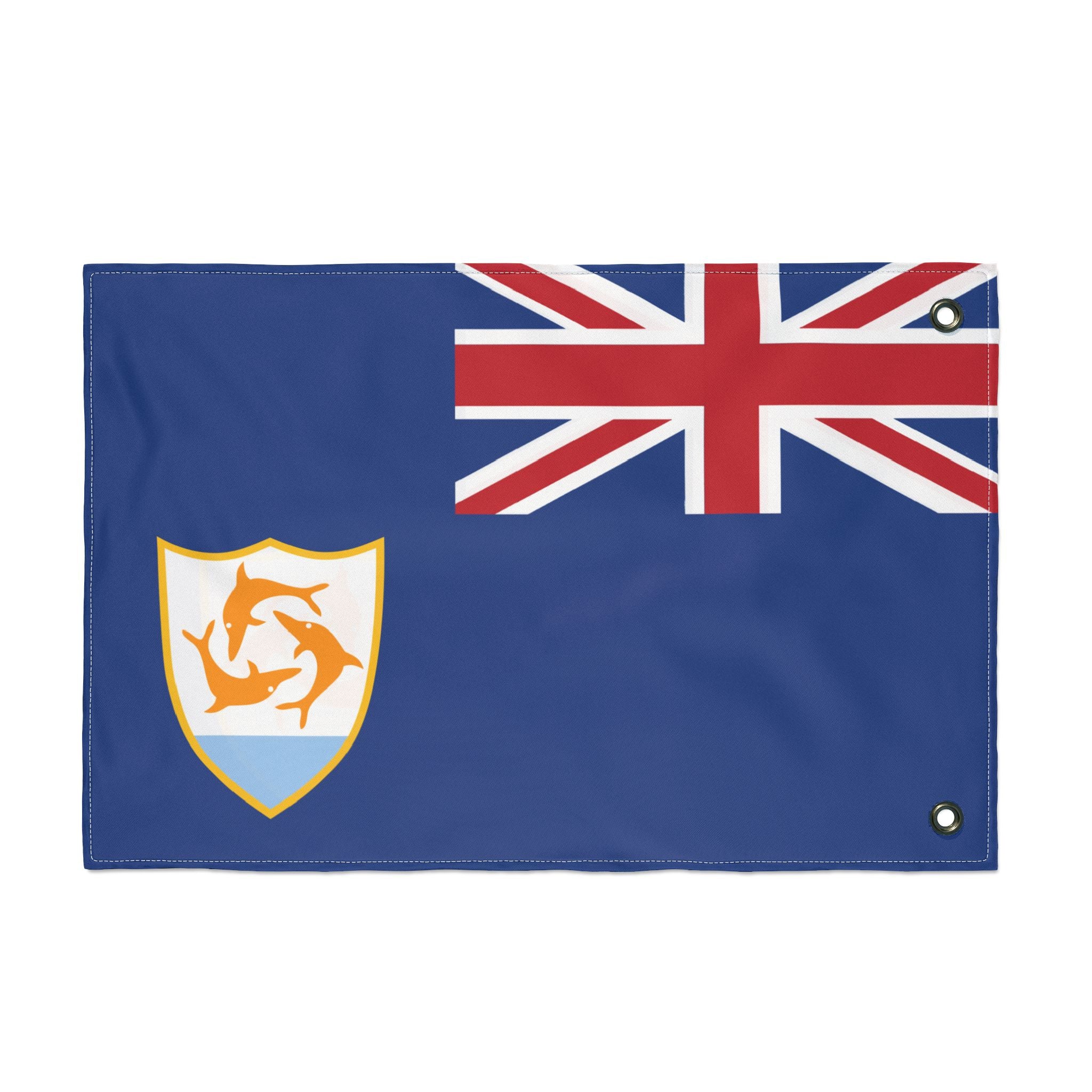 Anguilla Flag Double Sided Flag