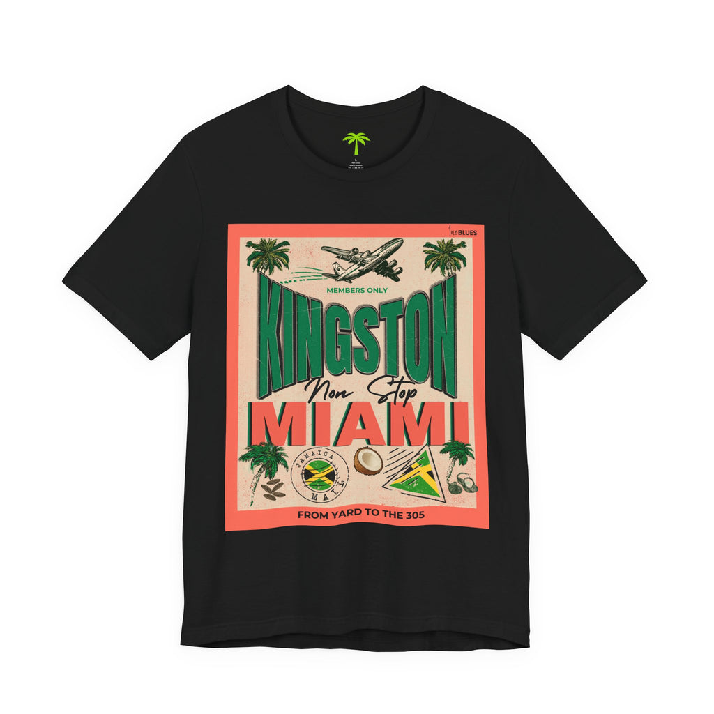 Kingston to Miami Vintage Travel T-Shirt - Irie Blues Boutique
