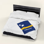 Curacao Flag Velveteen Plush Blanket