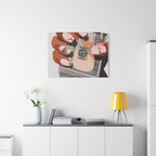 Nails & Money Chic Money Canvas Wall Art, Currency Home Decor, Motivational Wall Decor, Gift for Her, Trendy Room Decoration - Irie Blues Boutique