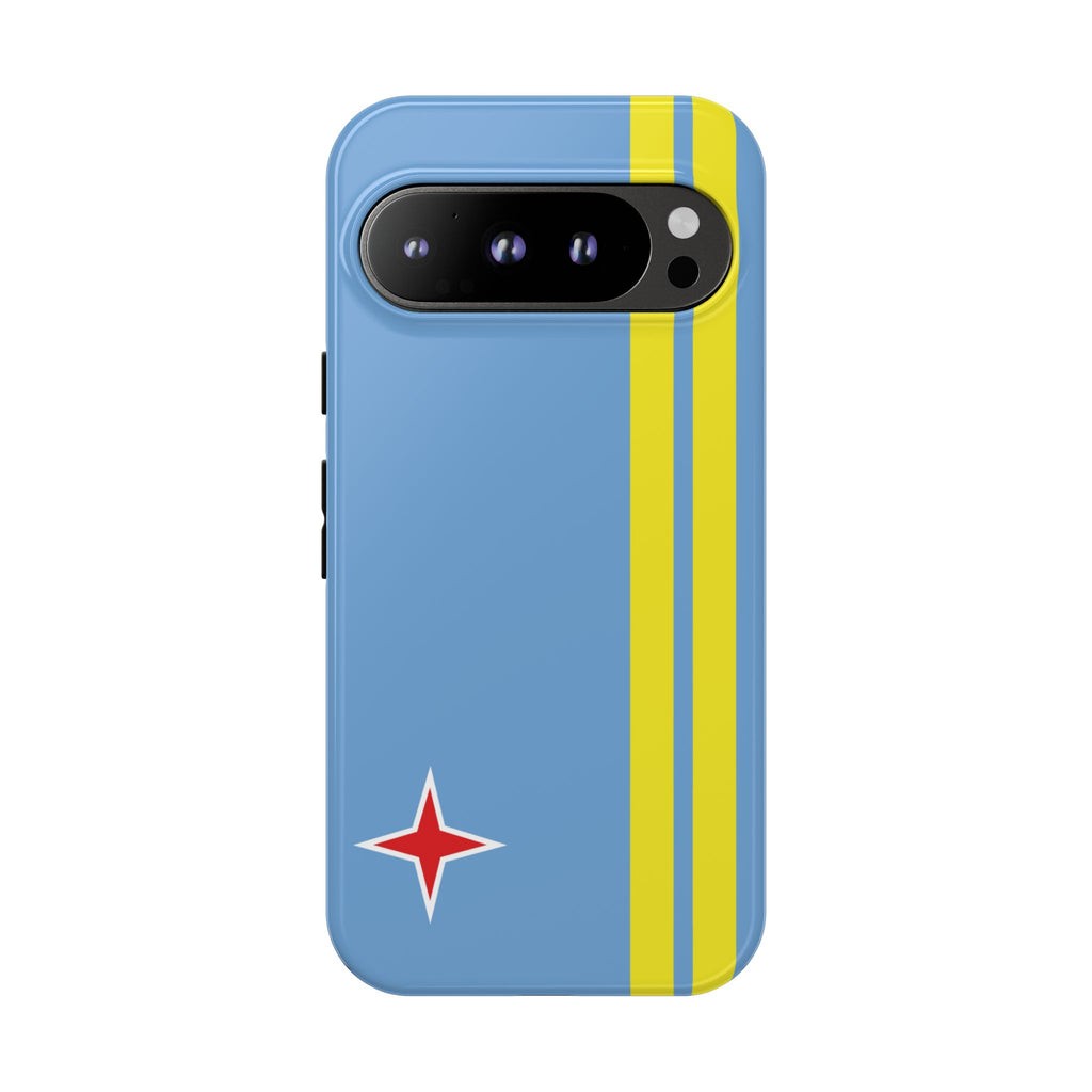 Aruba Flag Tough Phone Case - Irie Blues Boutique