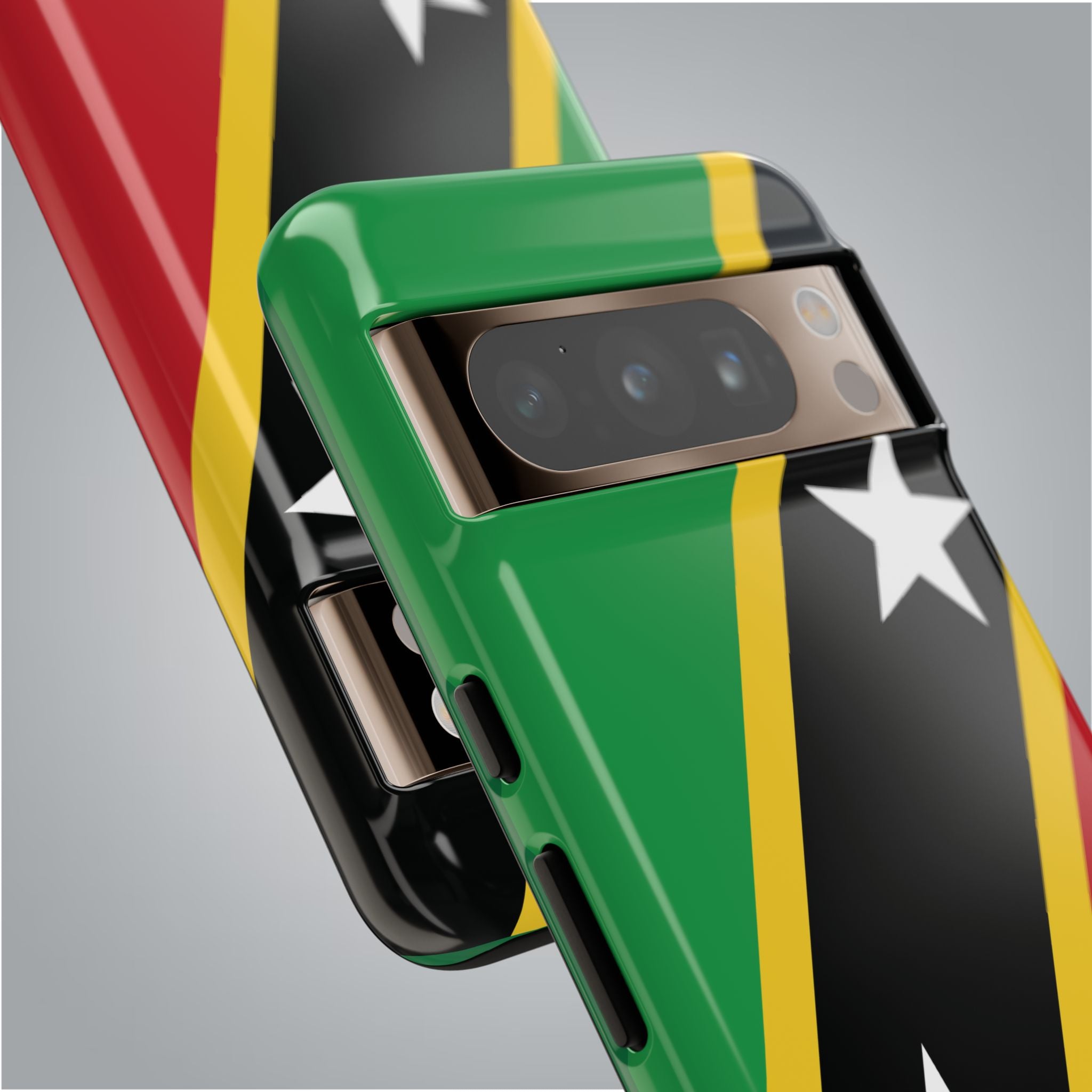 Saint Kitts and Nevis Flag Tough Phone Case
