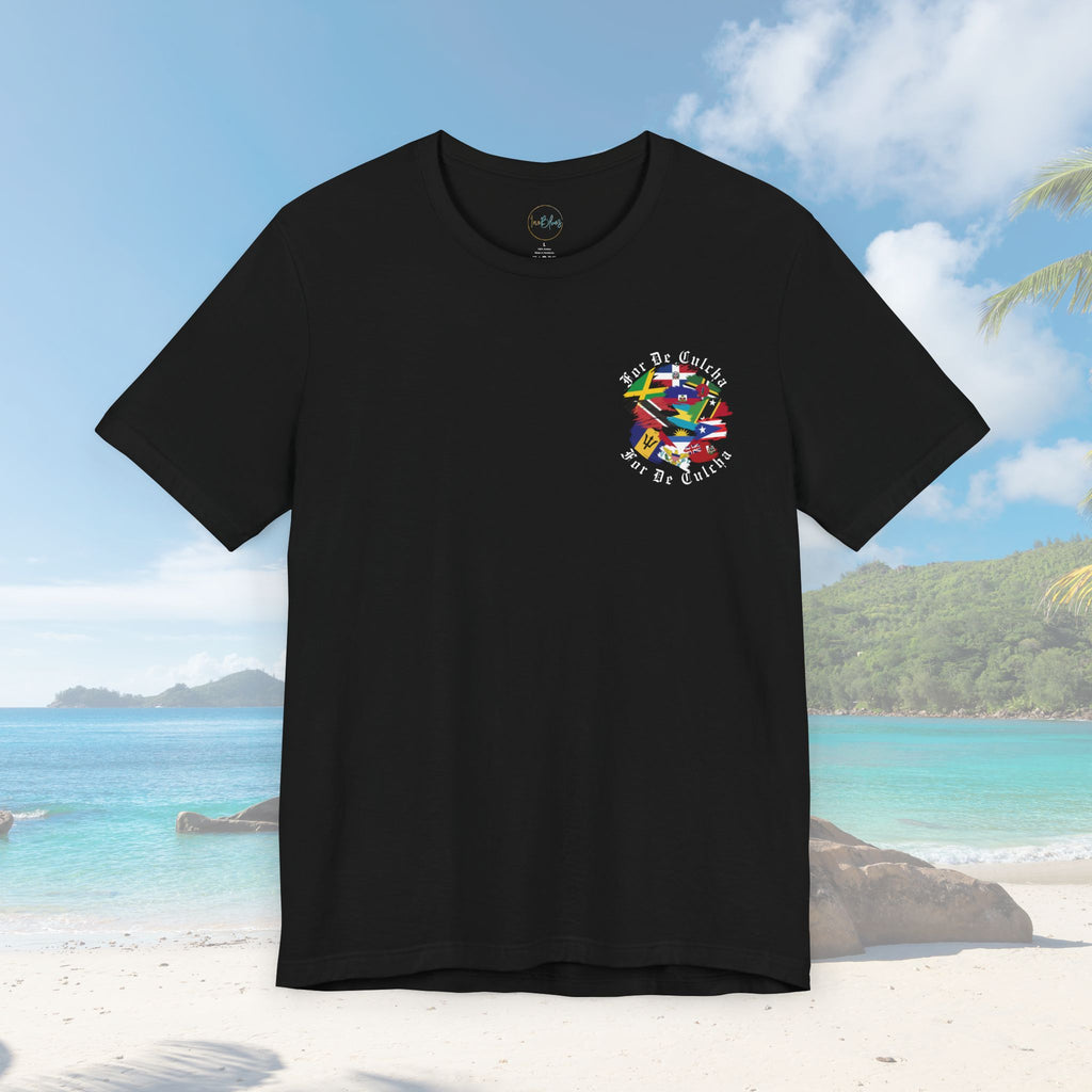 For The Culture Caribbean Flags Unisex T-Shirt - Irie Blues Boutique