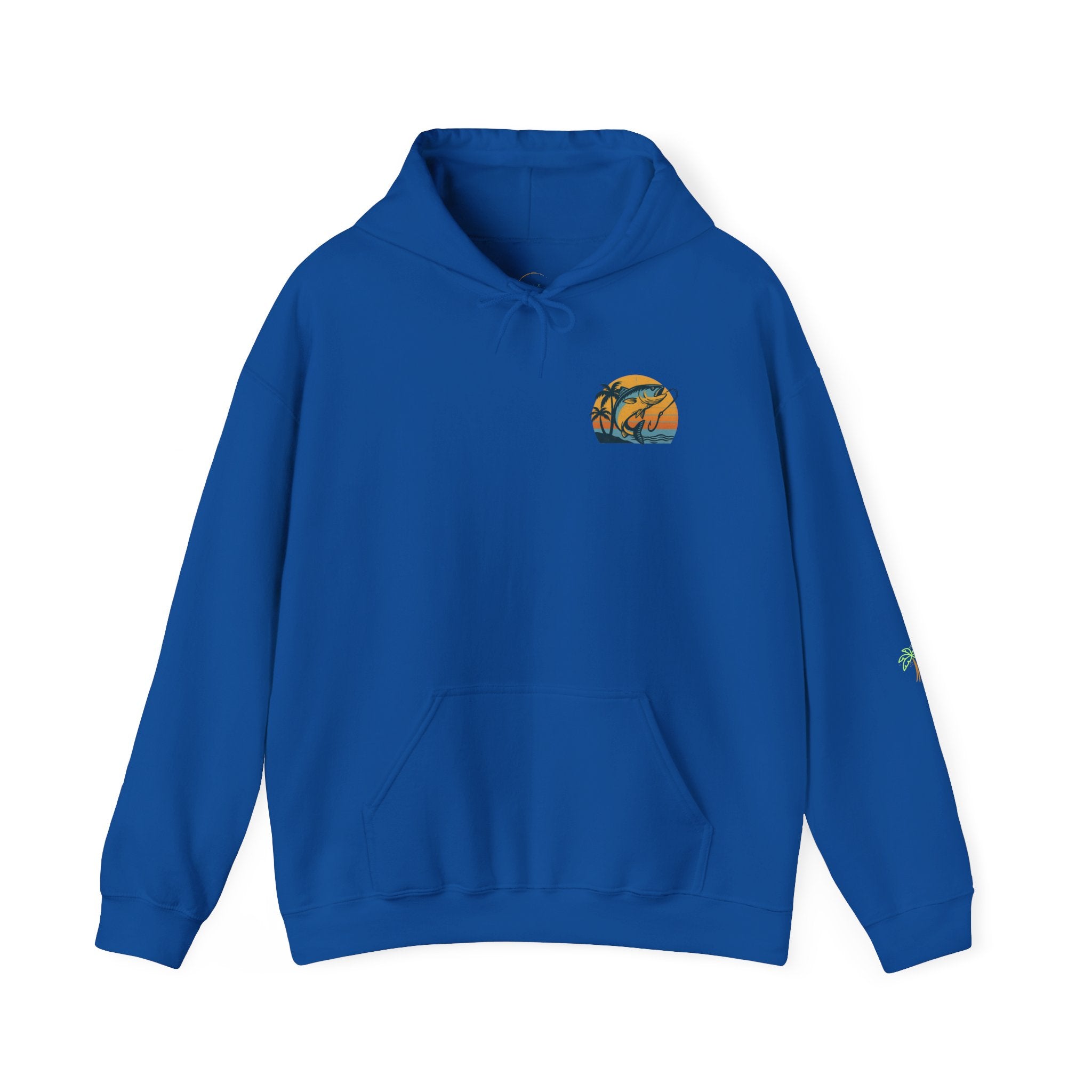 Hook on Island Time Fishin Hooded Sweatshirt - Irie Blues Boutique