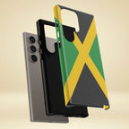 Jamaica Flag Tough Phone Case