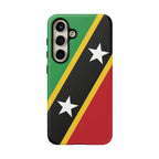 Saint Kitts and Nevis Flag Tough Phone Case - Irie Blues Boutique