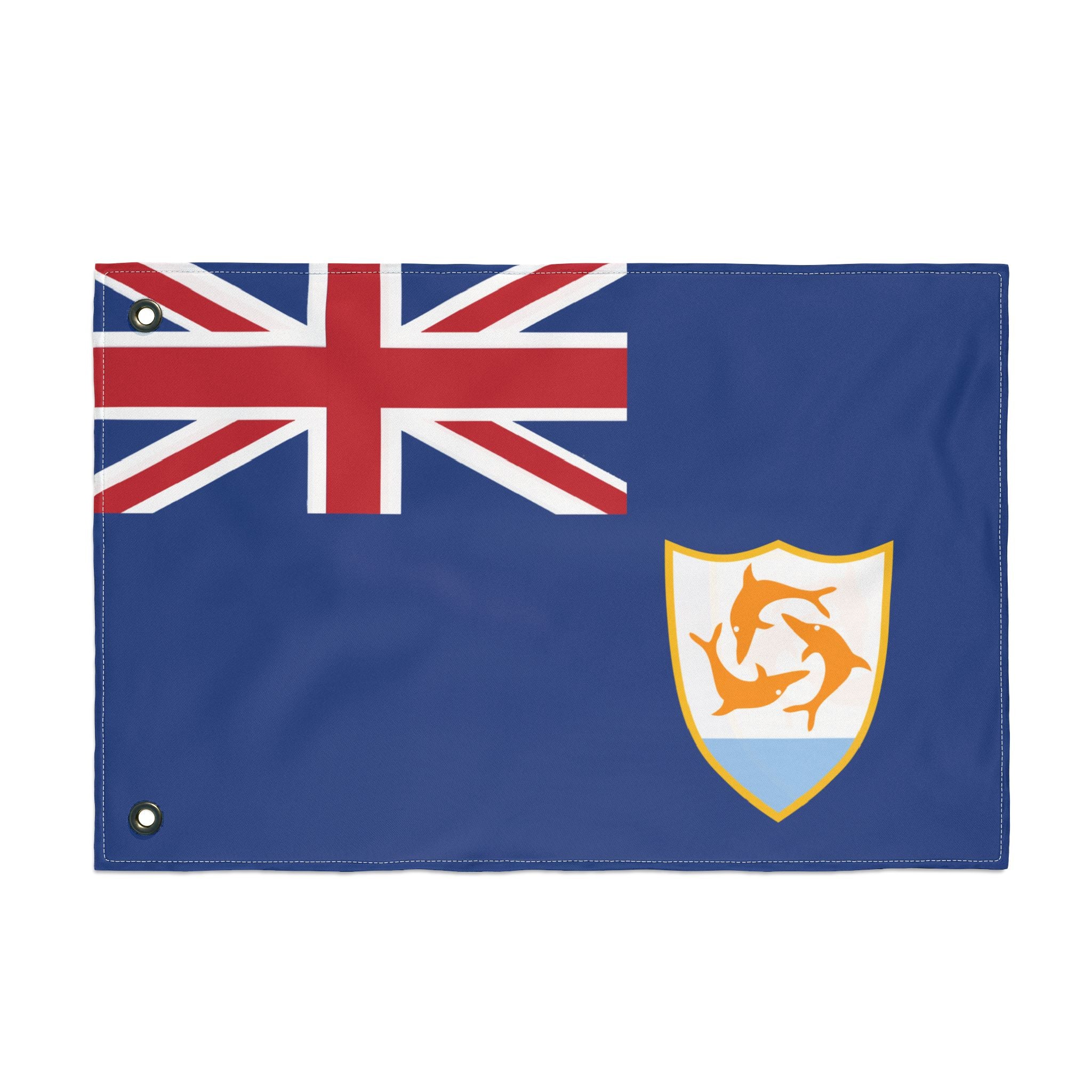 Anguilla Flag Double Sided Flag