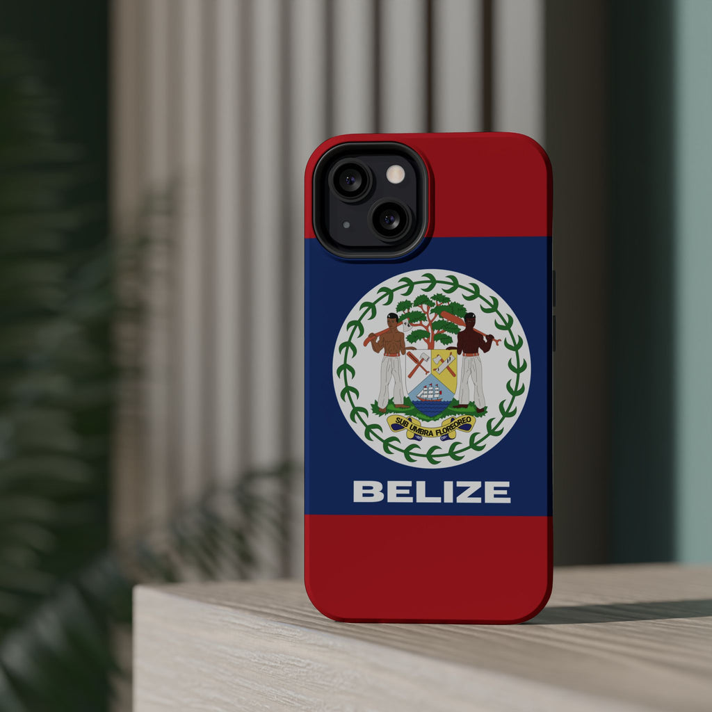Belize Flag Magnetic Case - Irie Blues Boutique