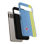 Aruba Flag Tough Phone Case - Irie Blues Boutique