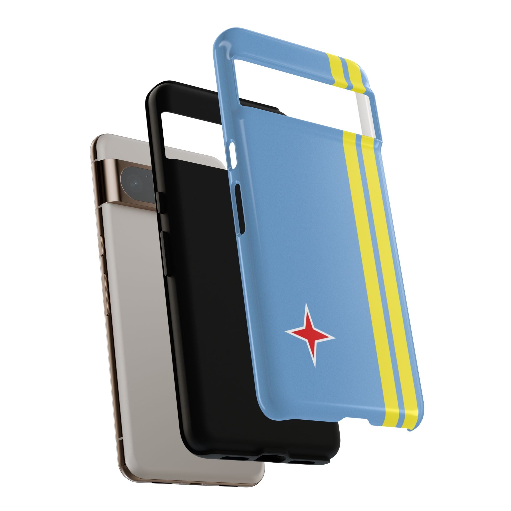 Aruba Flag Tough Phone Case - Irie Blues Boutique