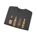 Vintage Retro Caribbean Beer Bottles Unisex Sweatshirt - Irie Blues Boutique