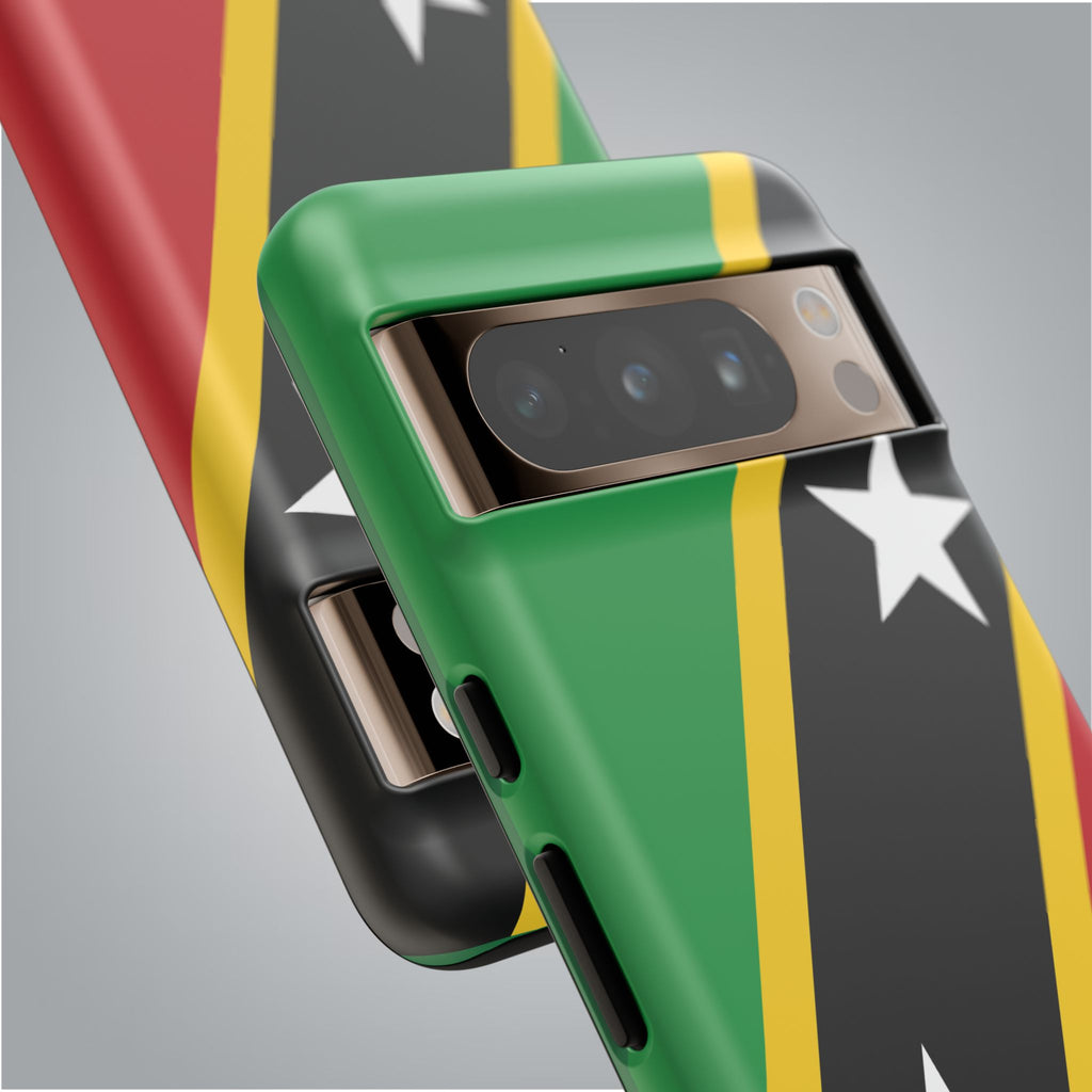 Saint Kitts and Nevis Flag Tough Phone Case