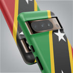Saint Kitts and Nevis Flag Tough Phone Case