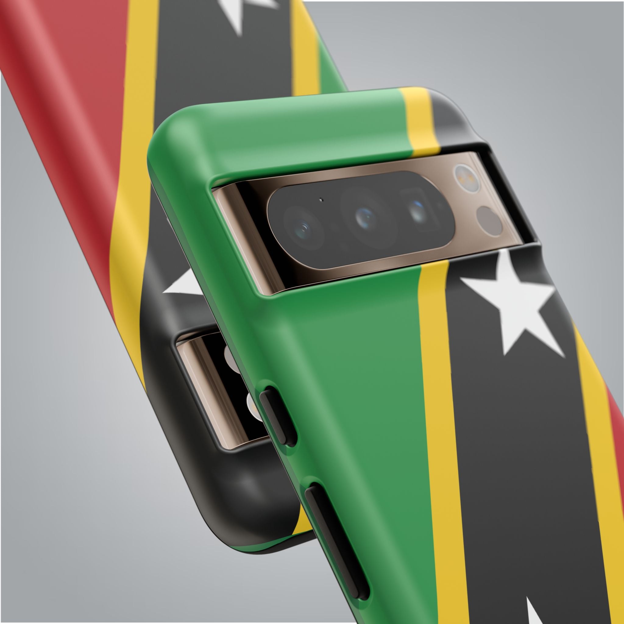 Saint Kitts and Nevis Flag Tough Phone Case