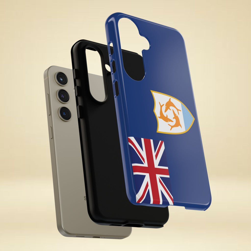 Anguilla Flag Tough Phone Case