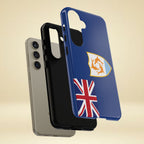 Anguilla Flag Tough Phone Case