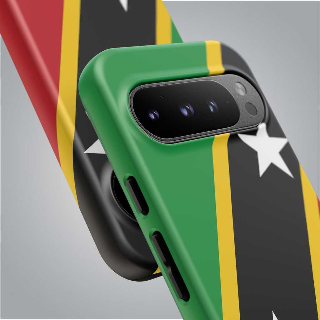 Saint Kitts and Nevis Flag Tough Phone Case
