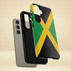 Jamaica Flag Tough Phone Case