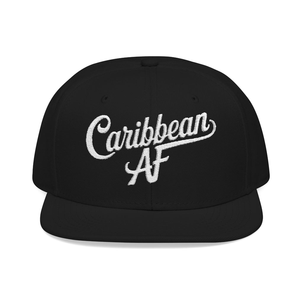 Caribbean AF Flat Bill Cap - Irie Blues Boutique