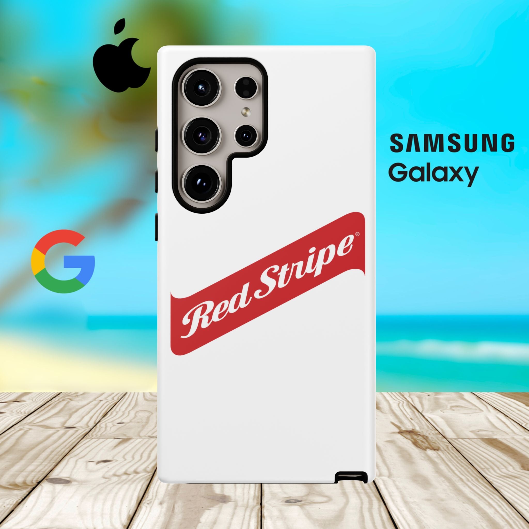 Jamaican Red Stripe Beer Logo Tough Case - Irie Blues Boutique