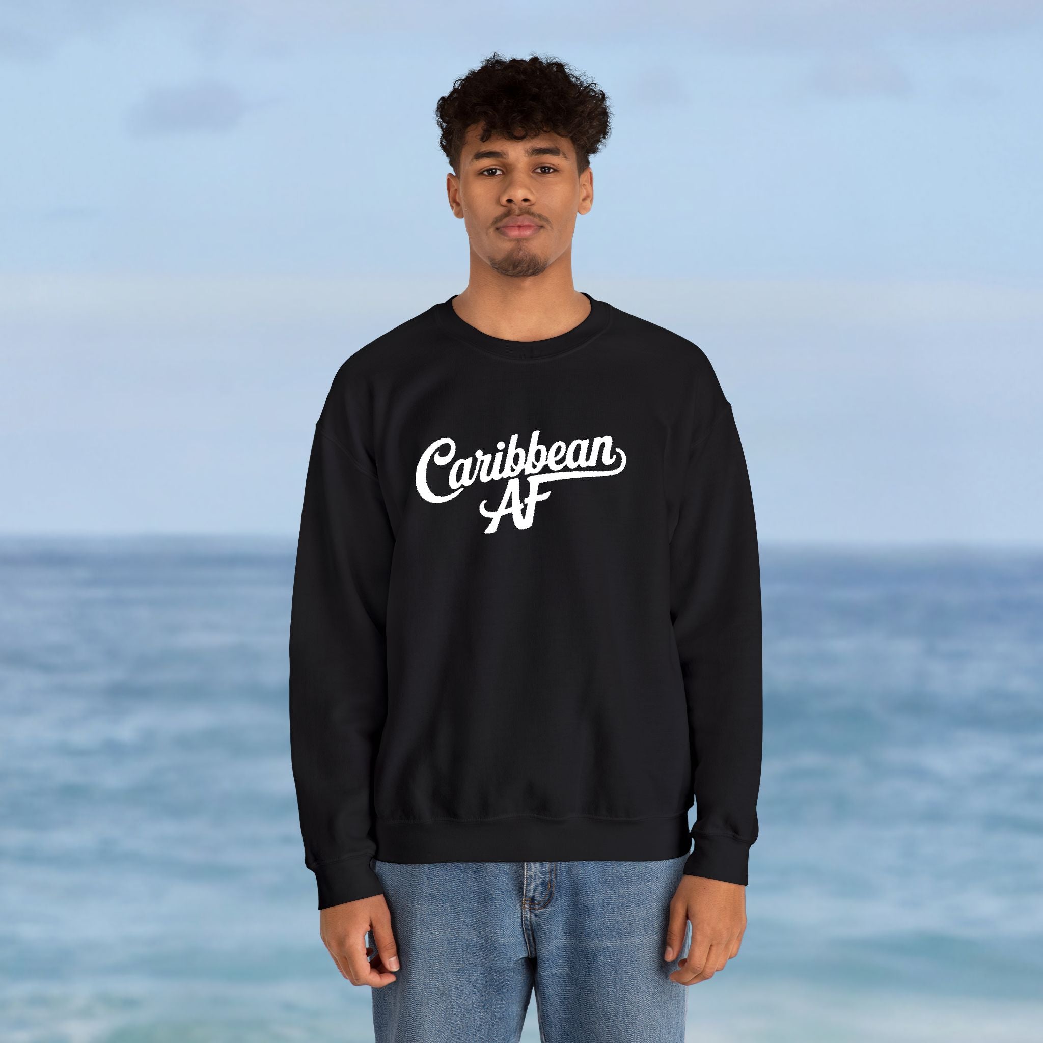 Caribbean AF Embroidery Sweatshirt