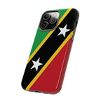 Saint Kitts and Nevis Flag Tough Phone Case -USVI Protective Phone Cover, Caribbean Flag Design, Flag Lover Gift, Island Phone Accessories, - Irie Blues Boutique
