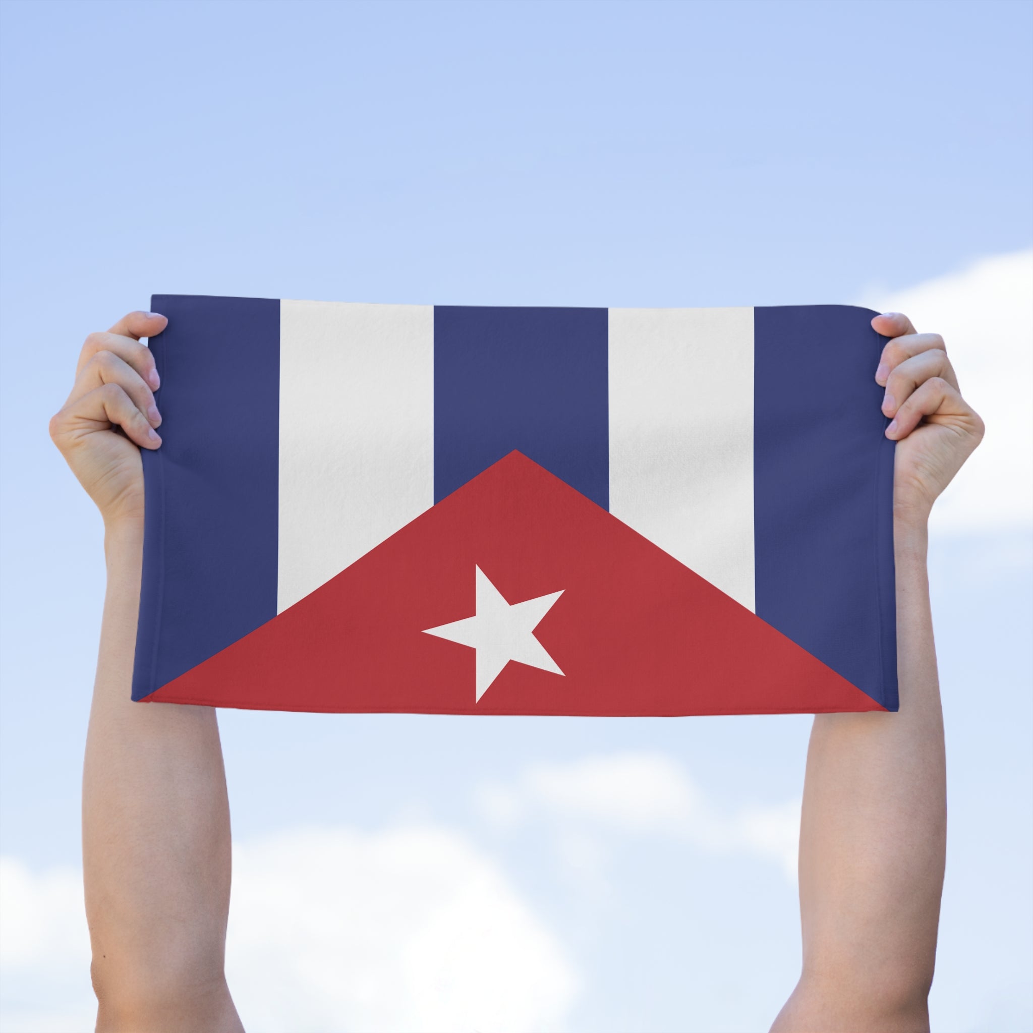 Cuba Flag Rally Towel