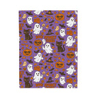 Spooky Vibes Velveteen Plush Blanket
