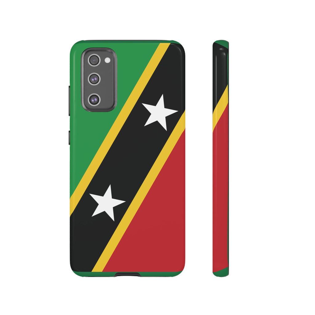 Saint Kitts and Nevis Flag Tough Phone Case - Irie Blues Boutique