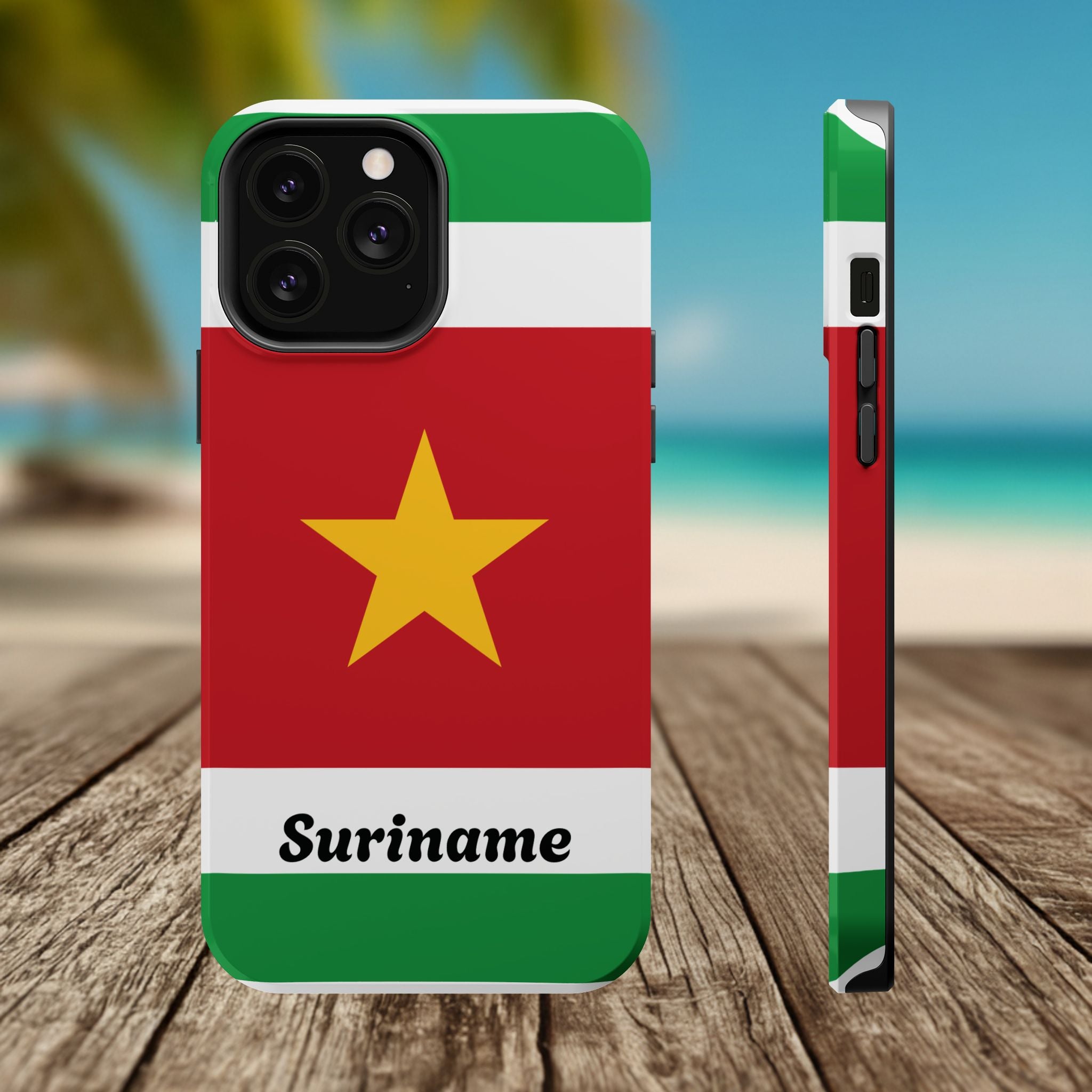 Suriname Flag Magnetic Case - Irie Blues Boutique